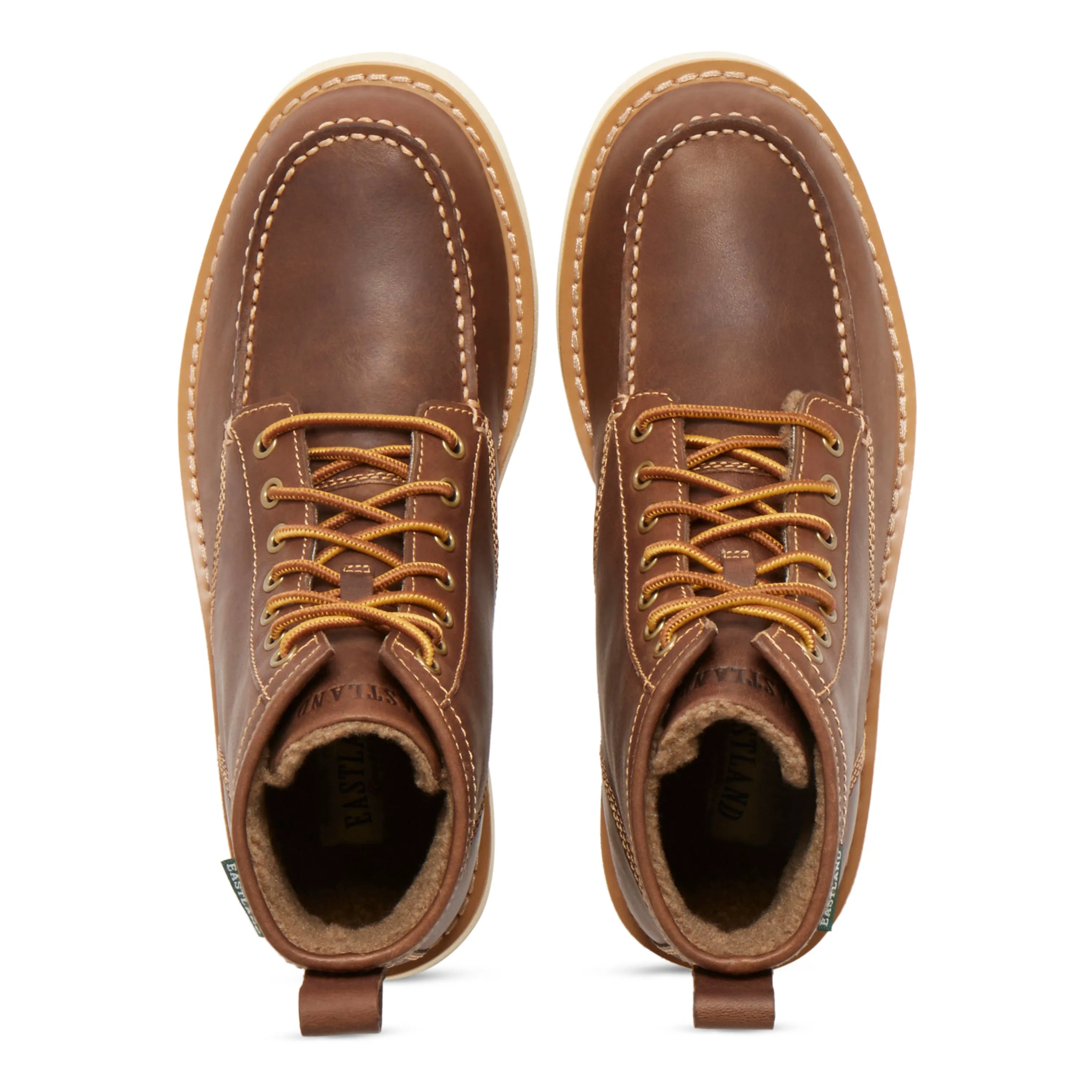 Dark Tan Shearling
