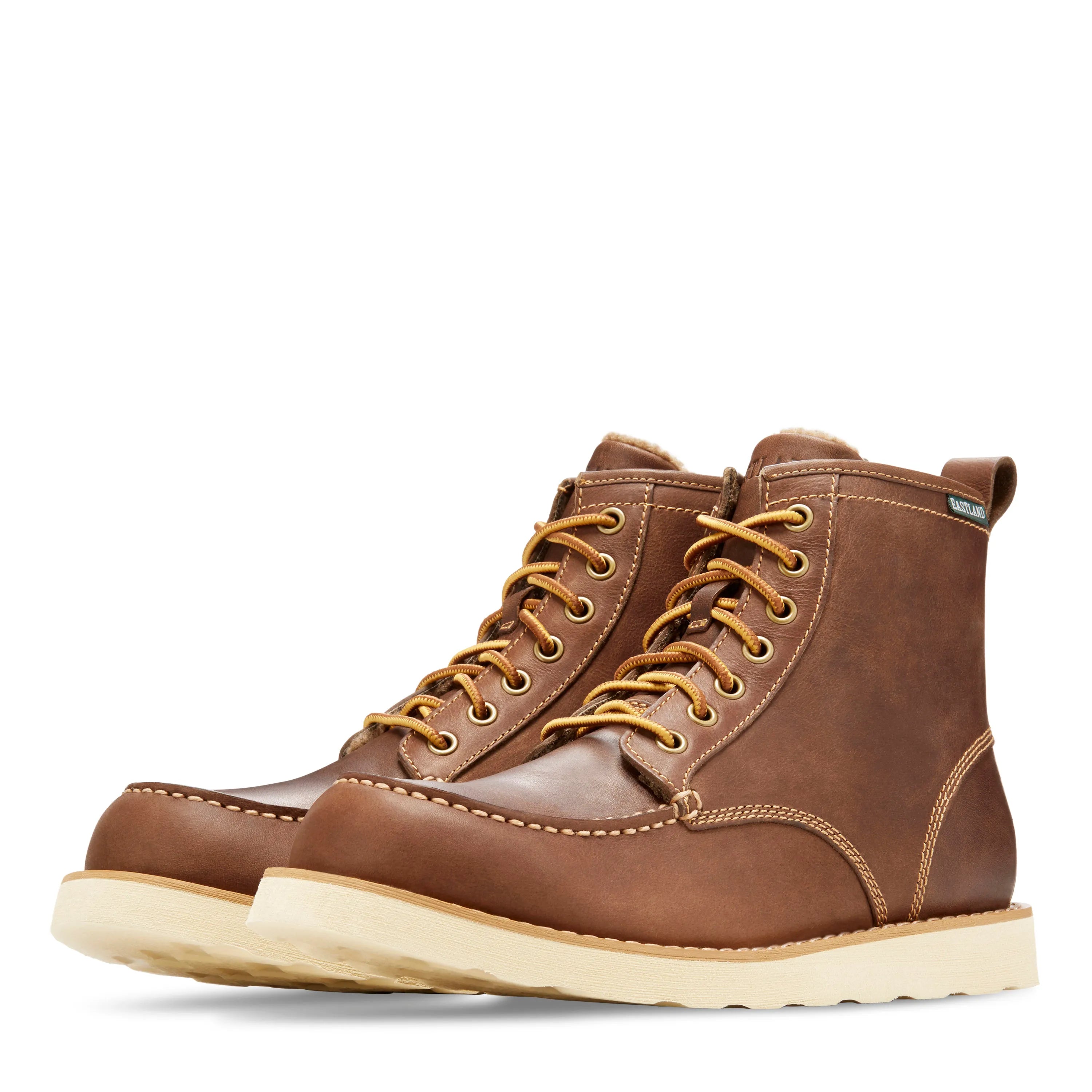 Dark Tan Shearling