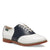 Navy and White