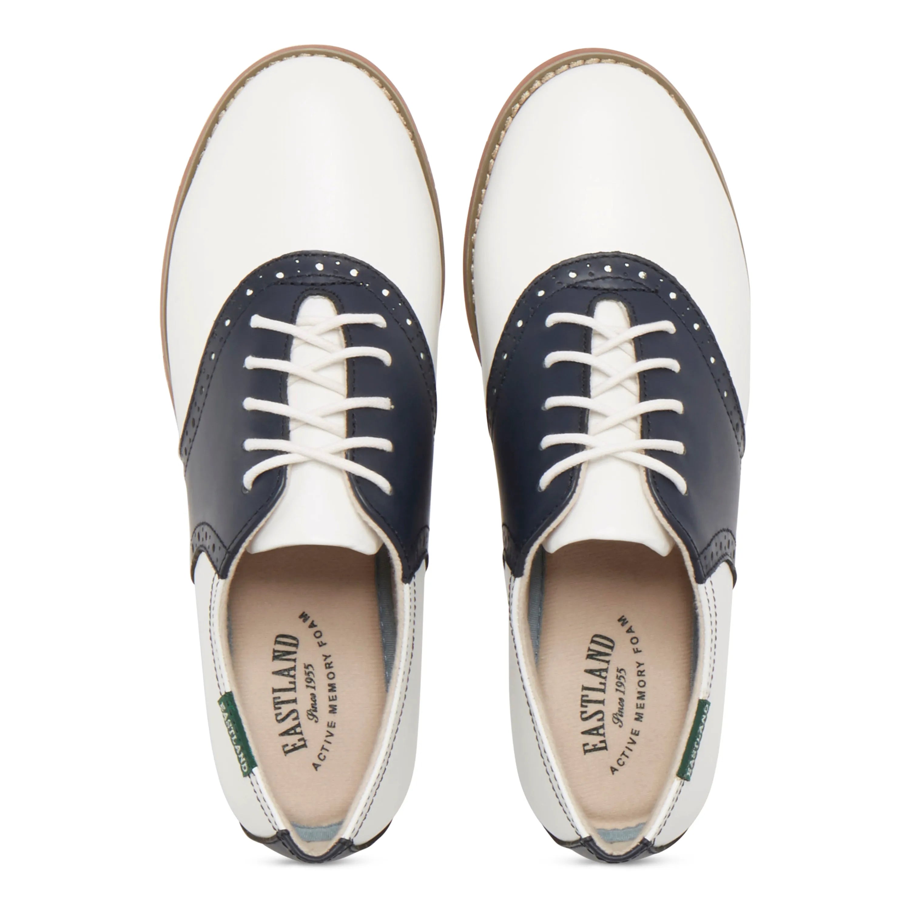 Navy and White